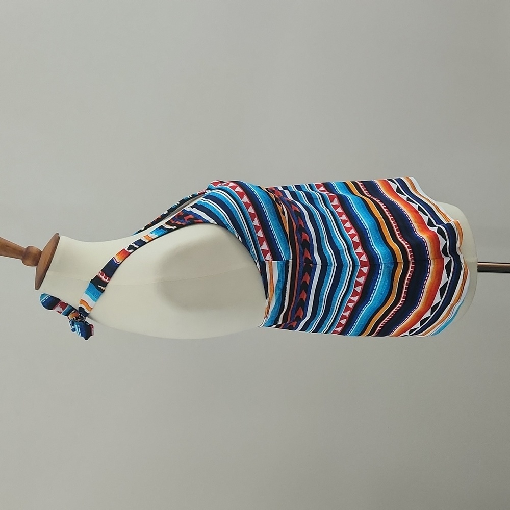 Chaps Swim Halter Tank - Picture 2 of 5
